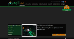 Desktop Screenshot of malatyayesilpark.com